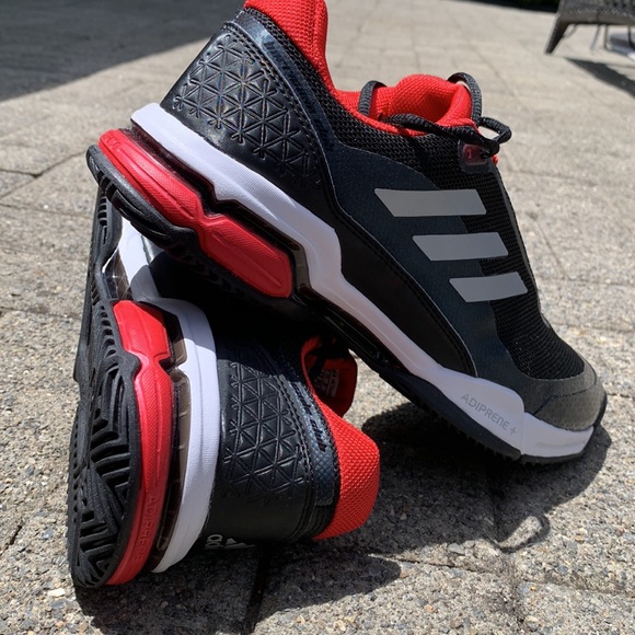 adidas Other - Mens Adidas barricade Club Adiprene + Tennis shoes sz8.5